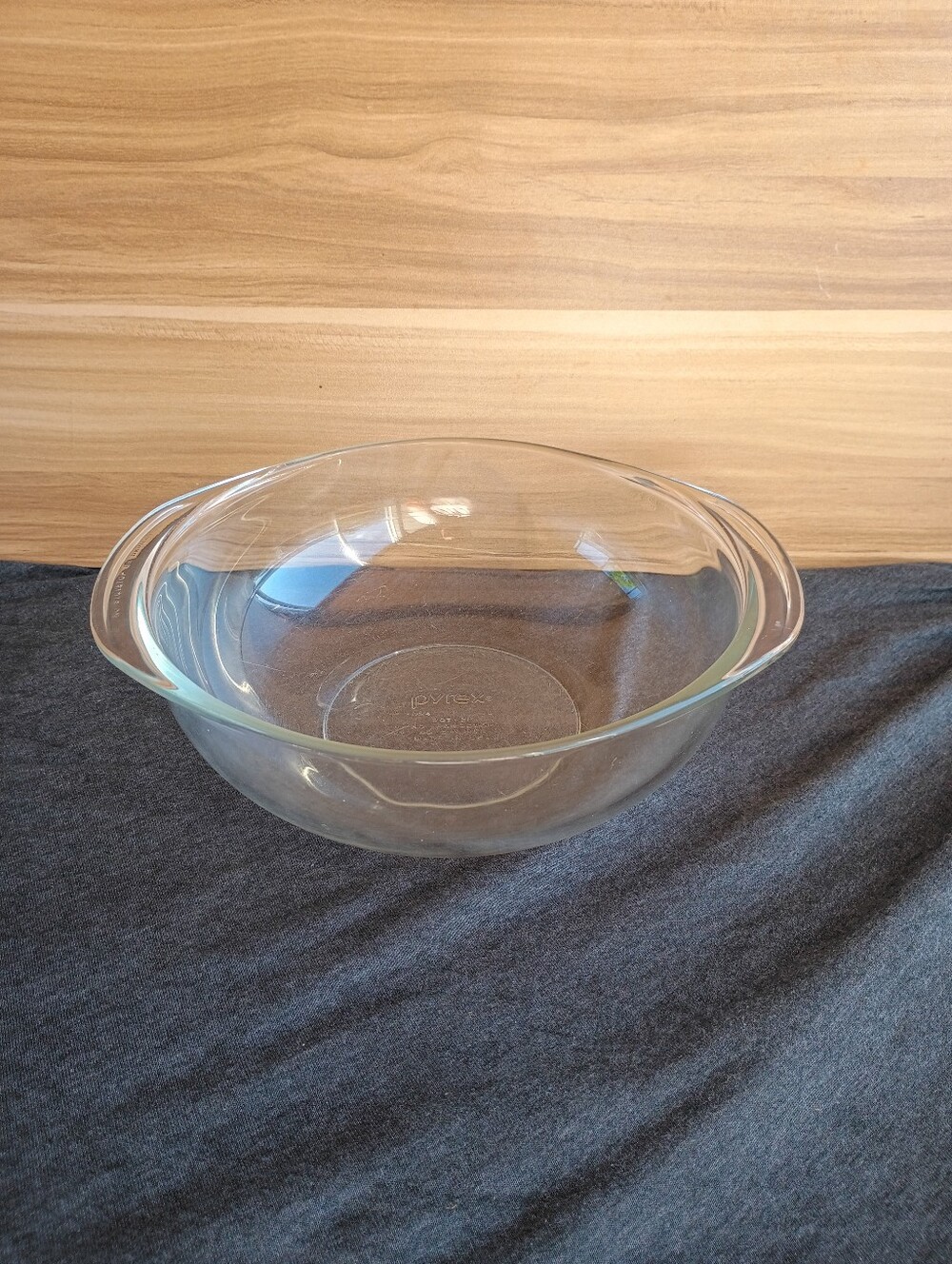 Pyrex Clear Glass Mixing Bowl - Transparent